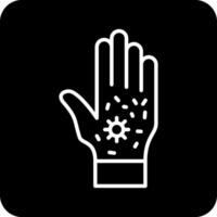 Dirty Hand Vecto Icon vector