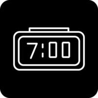 Digital Clock Vecto Icon vector