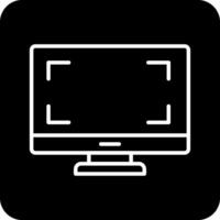 Monitor Vecto Icon vector