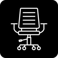 Office Chair Vecto Icon vector