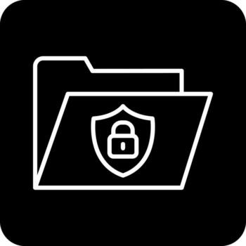 Secure Folder Vecto Icon vector