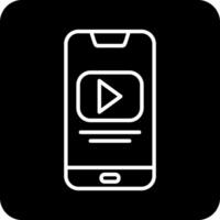 Play Video Vecto Icon vector