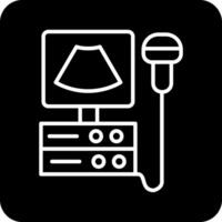 Ultrasound Machine Vecto Icon vector