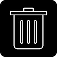 Dustbin Vecto Icon vector