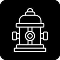 Fire Hydrant Vecto Icon vector