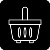 Shopping Basket Vecto Icon vector