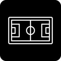 Football Pitch Vecto Icon vector