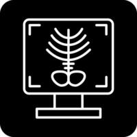 X-ray Bone Vecto Icon vector