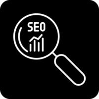 seo buscar vecto icono vector