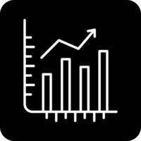 Stocks Growth Vecto Icon vector