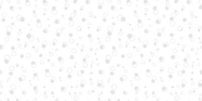 White and grey hand drawn polka dot vector backgorund, seamless repeat pattern, modern banner design