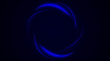 Abstract rotation angel wings ring background,turbine tunnel circle hole,round gear,fiber optic eye. Rotating circles. Seamless loop video