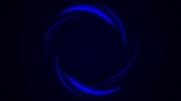 Abstract rotation angel wings ring background,turbine tunnel circle hole,round gear,fiber optic eye. Rotating circles. Seamless loop video