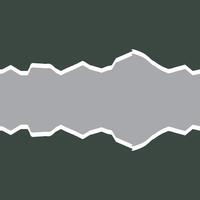 Set of torn paper sheets. Template for notes, banners, scraps, advertising. vector