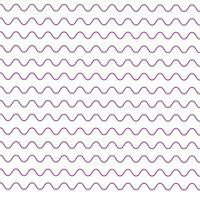set of wavy zigzag lines vector