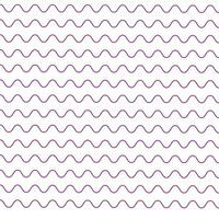 conjunto de ondulado zigzag líneas vector