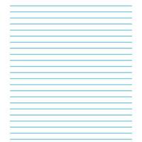 Lined paper from a notebook vector