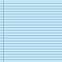 Lined paper from a notebook vector