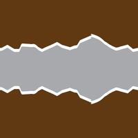 Set of torn paper sheets. Template for notes, banners, scraps, advertising. vector