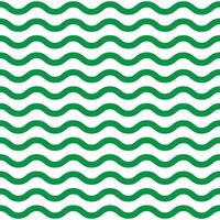 set of wavy zigzag lines vector