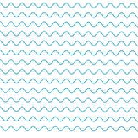 set of wavy zigzag lines vector