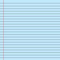 Lined paper from a notebook vector