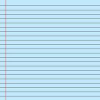 Lined paper from a notebook vector