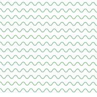 set of wavy zigzag lines vector