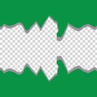 Set of torn paper sheets. Template for notes, banners, scraps, advertising. vector