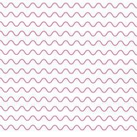 set of wavy zigzag lines vector