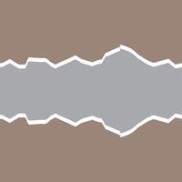 Set of torn paper sheets. Template for notes, banners, scraps, advertising. vector