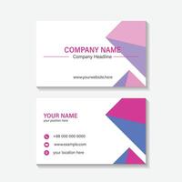 business card design vector