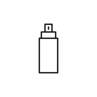 Cosmetic Bottle Modern Line Icon. Perfect for design, infographics, web sites, apps. vector