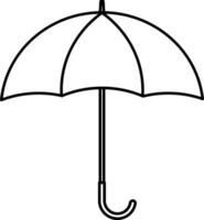 vector umbrella without background