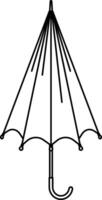 vector umbrella without background