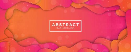 Abstract backdrop modern gradient pink colour liquid shape background, template for website, banner art, poster design, wallpaper, vector illustration