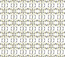 Hand Drawn Black And Gold Dash Dot Vertical Pattern Background Vector Illustration