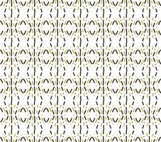 Hand Drawn Black And Gold Dash Dot Vertical Pattern Background Vector Illustration