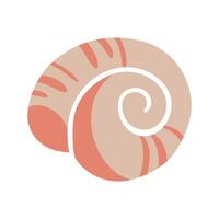 Snail Shell Icon Vector Illustration