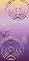 Futuristic abstract background. Glowing circle lines design. Banner template. Swirl circular lines element. Vector illustration