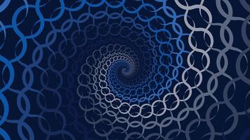 Abstract spiral dotted net line round vortex background vector