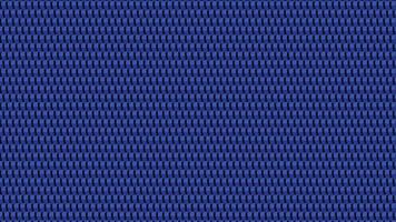 Abstract spiral wavy round line net vortex style creative background in dark blue vector