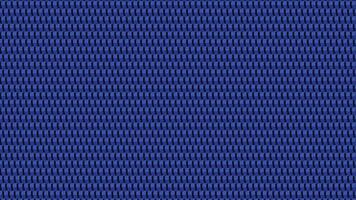 Abstract spiral wavy round line net vortex style creative background in dark blue vector