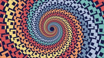 Abstract summer color spiral vortex background. vector