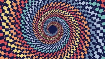 Abstract summer color spiral vortex background. vector