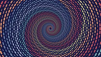 Abstract summer color spiral vortex background. vector