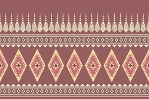 Geometric seamless ethnic pattern. Can be used in fabric design for cloth, fabric, carpet vector