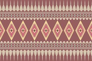 Geometric seamless ethnic pattern. Can be used in fabric design for cloth, fabric, carpet vector