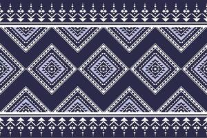 Geometric seamless ethnic pattern. Geometric ethnic pattern can be used in fabric design for clothes, wrapping, textile, embroidery, carpet, tribal pattern vector