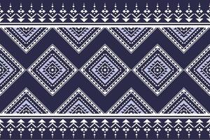 Geometric seamless ethnic pattern. Geometric ethnic pattern can be used in fabric design for clothes, wrapping, textile, embroidery, carpet, tribal pattern vector